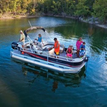Pontoon Boat - Sun Tracker Fishing Barge Deluxe 22'